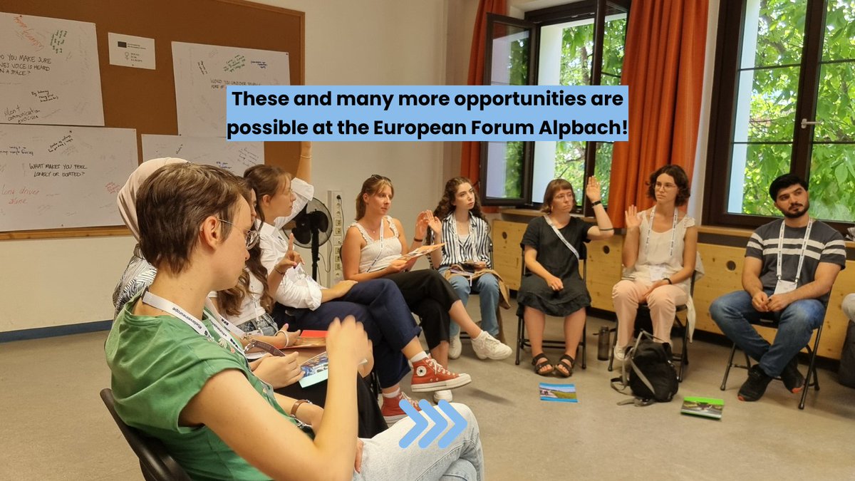 ClubAlpbachIraq's tweet photo. Get ready! 

📅 Applications for the European Forum Alpbach scholarship program open March 3 - March 25! This is your chance to engage with global leaders, challenge ideas, and shape the future. 

🔗 Learn more: https://t.co/v85EW71y2c

#CAIraq #EFA25 #RechargeEurope https://t.co/K4jgT3JbN0