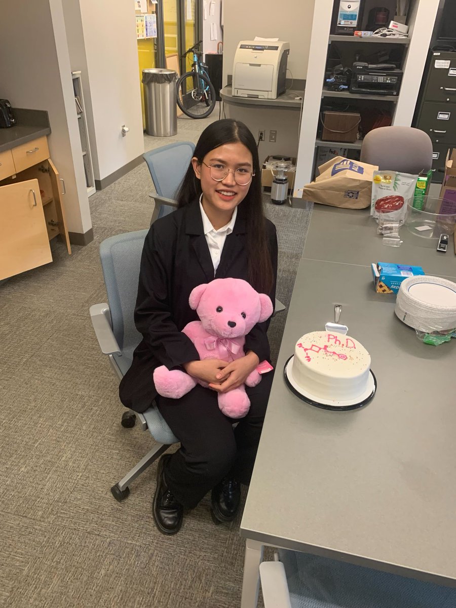Webster Santos (@santoslabvt) on Twitter photo Congrats to our newest <a href="/santoslabVT/">Webster Santos</a> PhD candidate <a href="/KhoiMai_Le/">Mai K. Le</a> Mai. She passed with flying colors! <a href="/VTChemDept/">Virginia Tech Chemistry</a> Congrats to our newest <a href="/santoslabVT/">Webster Santos</a> PhD candidate <a href="/KhoiMai_Le/">Mai K. Le</a> Mai. She passed with flying colors! <a href="/VTChemDept/">Virginia Tech Chemistry</a>