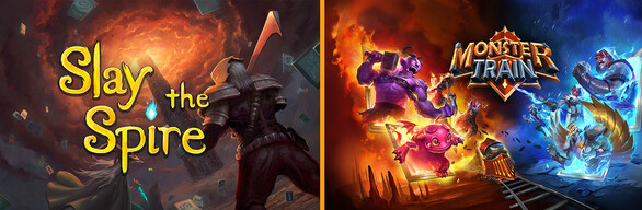 The ultimate deckbuilding duo! 🔥

Monster Train &amp; Slay the Spire are now bundled at one epic price! Whether you love strategic battles or roguelike challenges, this deal has got you covered!

Grab them both at a discount!
👉 bit.ly/MTxStSBundle