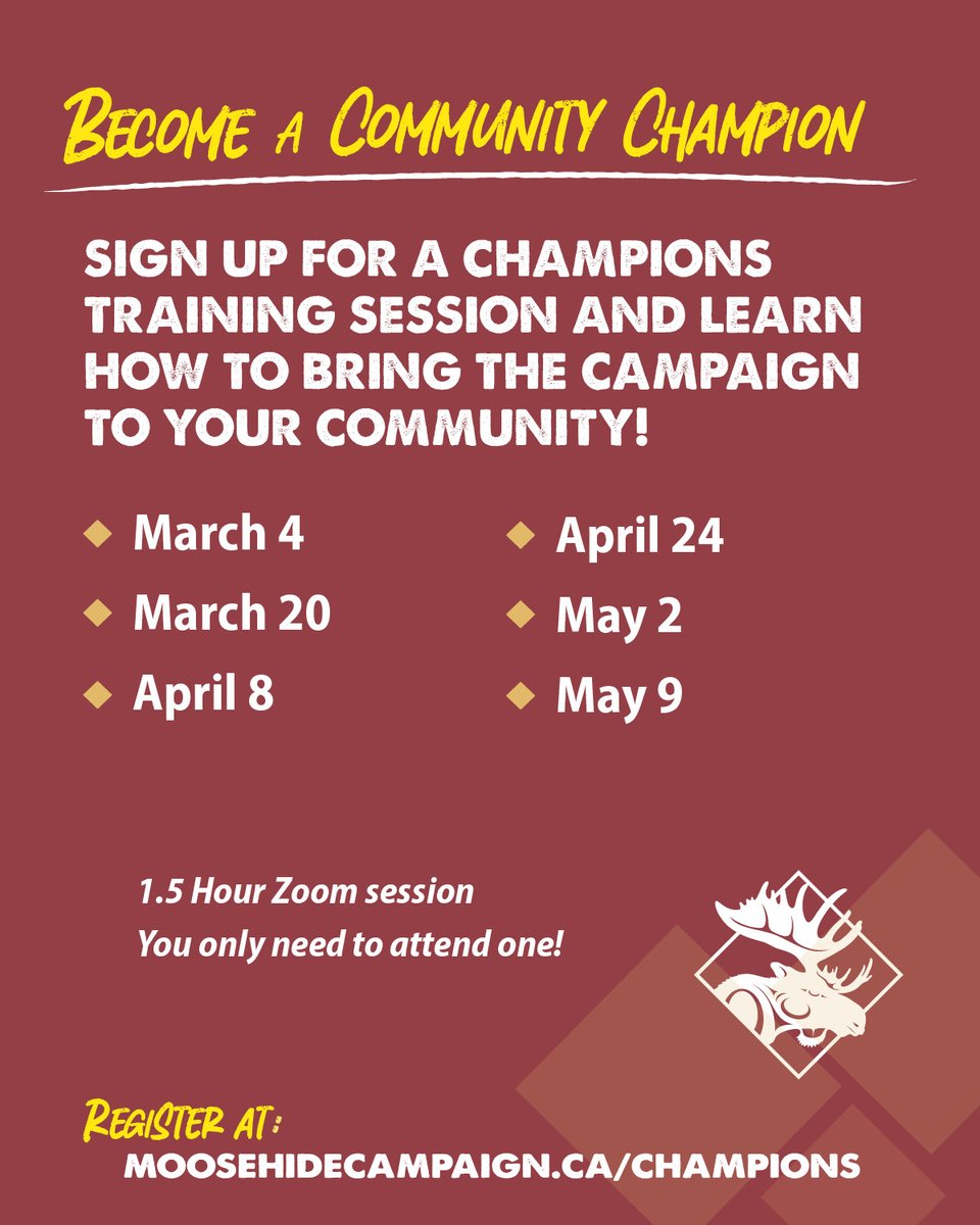 Moose Hide Campaign tweet media