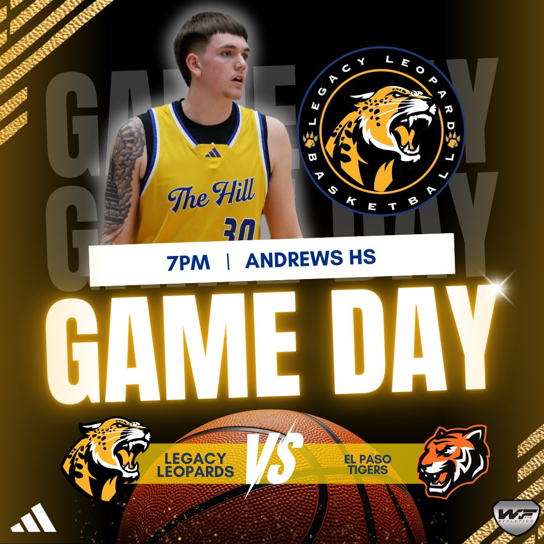 Wichita Falls ISD Athletics (@wfisdathletics) on Twitter photo π¨π LEGACY AREA PLAYOFF ALERT!!!!! ππ¨
π
Tonight
π 7οΈβ£ PM
π Andrews HS
π $5, $3
π» fan.hudl.com/usa/tx/wichitaβ¦
π΅π‘ Bring back another Gold Ball! πͺπ
#hilltophoops #hilltop1024 #hilltop1024 #teamWFISD
<a href="/CoachTreyLaw/">Trey Law</a> <a href="/mack_mayne15/">Mack Sillemon</a> <a href="/WFLegacyMBB/">WF Legacy Menβs Basketball</a> <a href="/Coach_GregDavis/">Greg Davis</a> <a href="/chadej75/">Chad Johnson</a> π¨π LEGACY AREA PLAYOFF ALERT!!!!! ππ¨
π
Tonight
π 7οΈβ£ PM
π Andrews HS
π $5, $3
π» fan.hudl.com/usa/tx/wichitaβ¦
π΅π‘ Bring back another Gold Ball! πͺπ
#hilltophoops #hilltop1024 #hilltop1024 #teamWFISD
<a href="/CoachTreyLaw/">Trey Law</a> <a href="/mack_mayne15/">Mack Sillemon</a> <a href="/WFLegacyMBB/">WF Legacy Menβs Basketball</a> <a href="/Coach_GregDavis/">Greg Davis</a> <a href="/chadej75/">Chad Johnson</a>