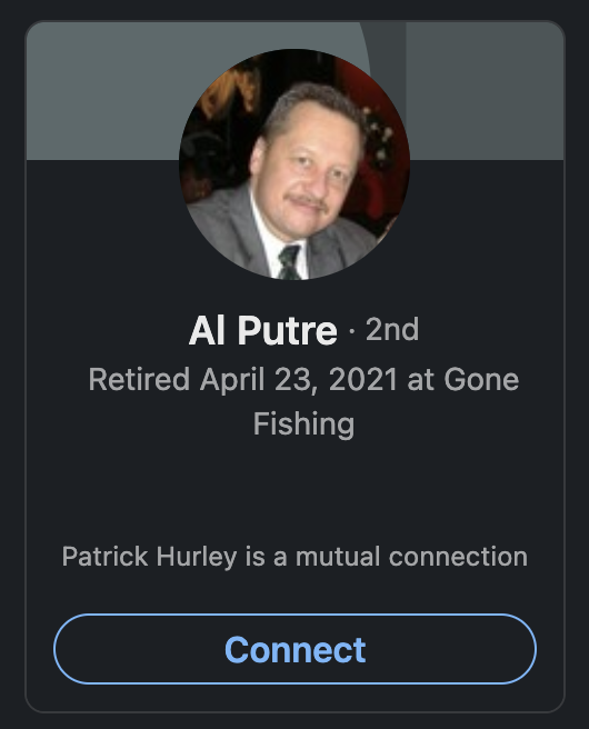 Patrick McCarthy (@patrickmcc_rthy) on Twitter photo I just realized that <a href="/gone___fishing/">Gone Fishing Studio</a>'s LinkedIn employee count is way overinflated because of people like this: I just realized that <a href="/gone___fishing/">Gone Fishing Studio</a>'s LinkedIn employee count is way overinflated because of people like this:
