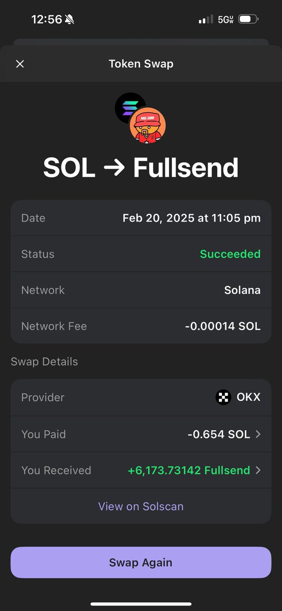 SCRedesto's tweet photo. @fullsend HuUA2X7tEAcEcLuFByJHsAXbaEUtSJ9hUnA4Dg5t24aB

Let’s goo!!! Send it!! https://t.co/B92fXyCAto