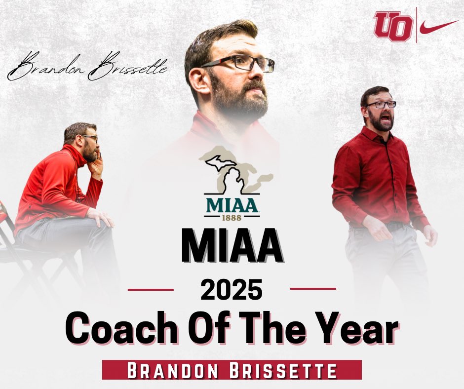 God. Family. OWC. The man who instills this through his leadership of the team is Brandon Brissette. The 2025 MIAA Coach of the Year recipient. No better man deserves the honor.