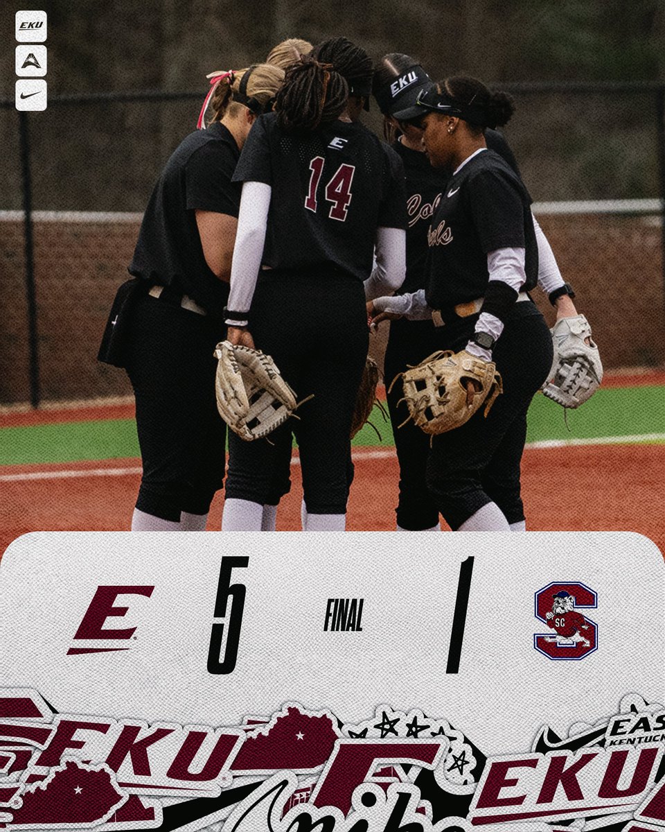 EKU Softball (@eku_softball) on Twitter photo 9 batters faced. 7 strikeouts. 1 Save. In case you forgot, <a href="/MaddiRutan/">Maddi Rutan</a> is good at softball.
#GoBigE 9 batters faced. 7 strikeouts. 1 Save. In case you forgot, <a href="/MaddiRutan/">Maddi Rutan</a> is good at softball.
#GoBigE