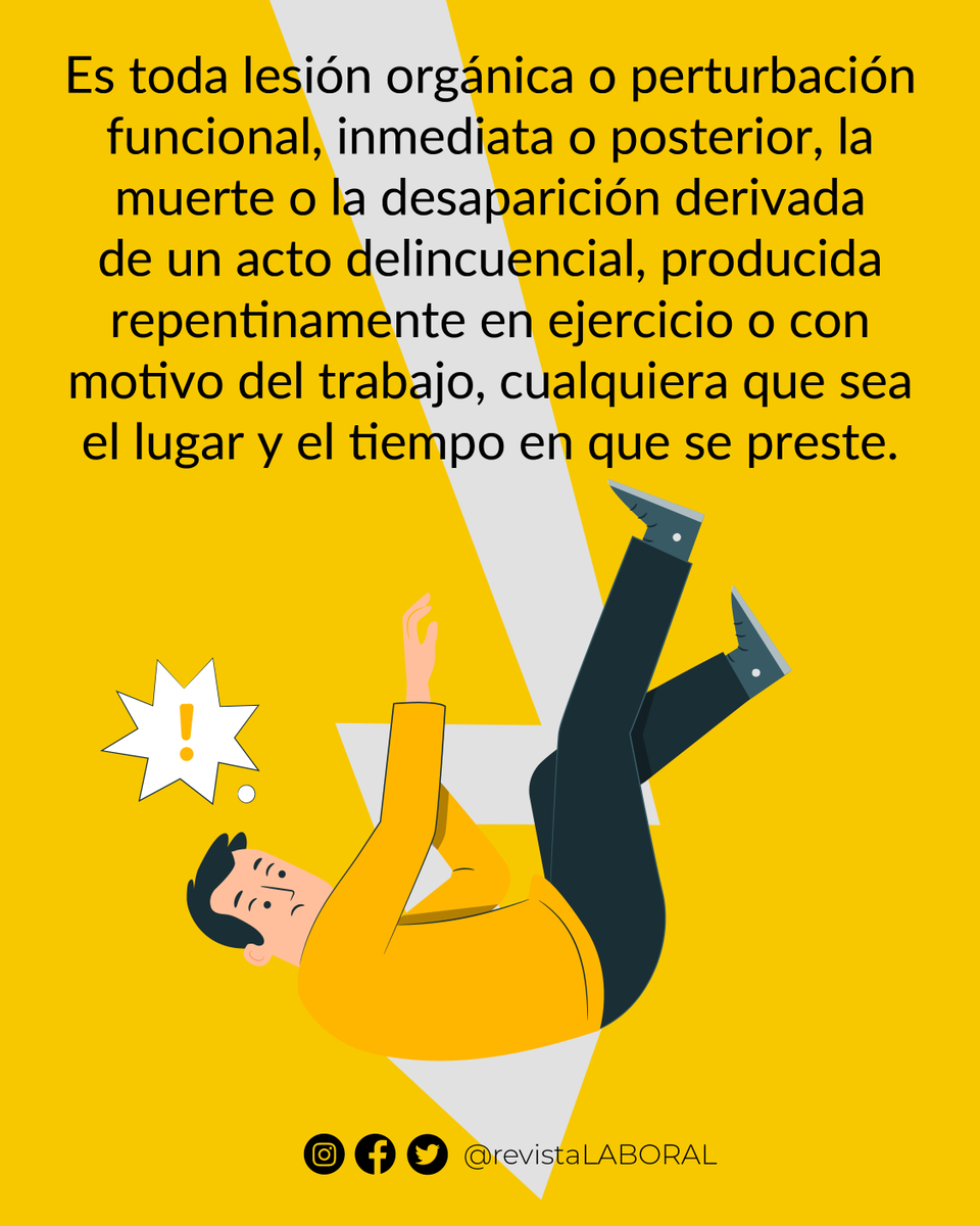 LaboralRevista's tweet photo. ¿Qué es un accidente de trabajo?
#FelizViernes #LeyFederaldeTrabajo #Sabiasque #RevistaLaboral #Derecho #Enterate #online https://t.co/ft4MghrLdG