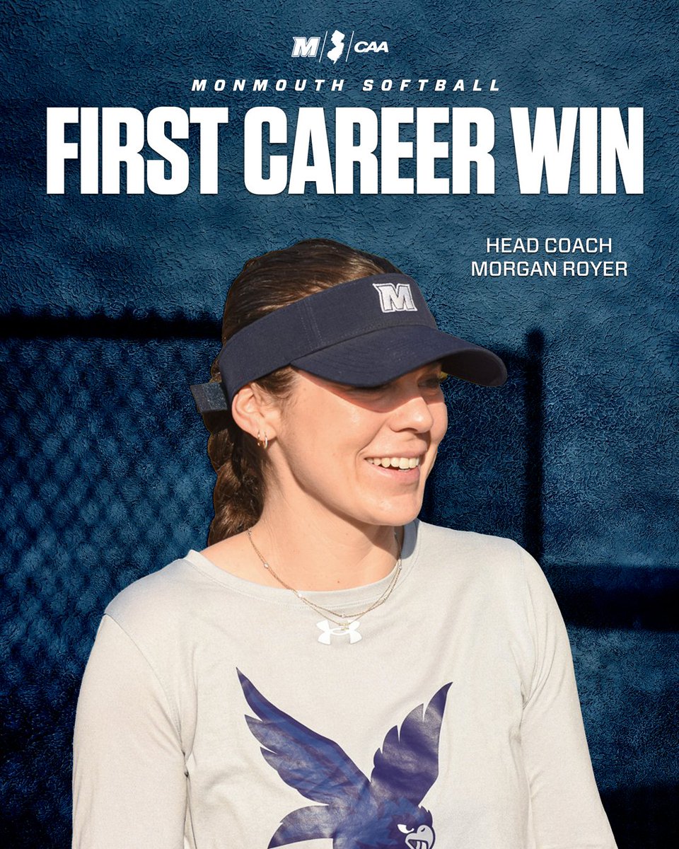Monmouth Hawks (@monmouthhawks) on Twitter photo Win No. 1 never felt so ๐๐๐๐ ๐
Head Coach <a href="/MorganRoyer/">Morgan Royer</a> is in the win column after a walk-off thriller for <a href="/MonmouthSB/">Monmouth Softball</a>!
#FlyHawks Win No. 1 never felt so ๐๐๐๐ ๐
Head Coach <a href="/MorganRoyer/">Morgan Royer</a> is in the win column after a walk-off thriller for <a href="/MonmouthSB/">Monmouth Softball</a>!
#FlyHawks