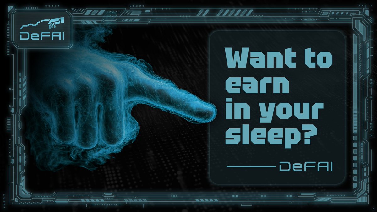 DefAI ($DEFAI) – The Ultimate AI Trading Strategy Platform &amp; Token

Want to earn while you sleep?

The DefAI trading platform enables you to select a trading strategy, backtest it, and let it run automatically in the background.

By holding $DEFAI, you can earn from platform