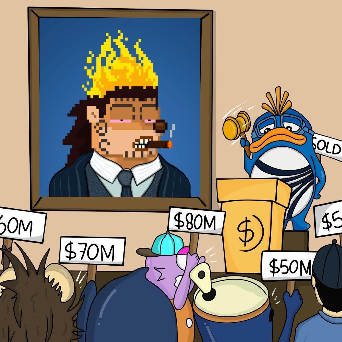 Hawg (@sonichawg) on Twitter photo Each $hawg is automatically linked to a unique NFT
There's still legendary hawgs that can be scooped when you buy 1 $hawg on <a href="/Equalizer0x/">Equalizer ๐ฅ</a>
Then sell the nft for more than token price on <a href="/paint_swap/">paintswap</a>
$hawg is backed by precious art by the legends <a href="/FantomPunks/">๐ฅ sarge.sonic ๐ฅ</a> and <a href="/clokkworky/">clokkworky.sonic๐ฅ๐ง๐ปโโ๏ธ</a> ๐ Each $hawg is automatically linked to a unique NFT
There's still legendary hawgs that can be scooped when you buy 1 $hawg on <a href="/Equalizer0x/">Equalizer ๐ฅ</a>
Then sell the nft for more than token price on <a href="/paint_swap/">paintswap</a>
$hawg is backed by precious art by the legends <a href="/FantomPunks/">๐ฅ sarge.sonic ๐ฅ</a> and <a href="/clokkworky/">clokkworky.sonic๐ฅ๐ง๐ปโโ๏ธ</a> ๐