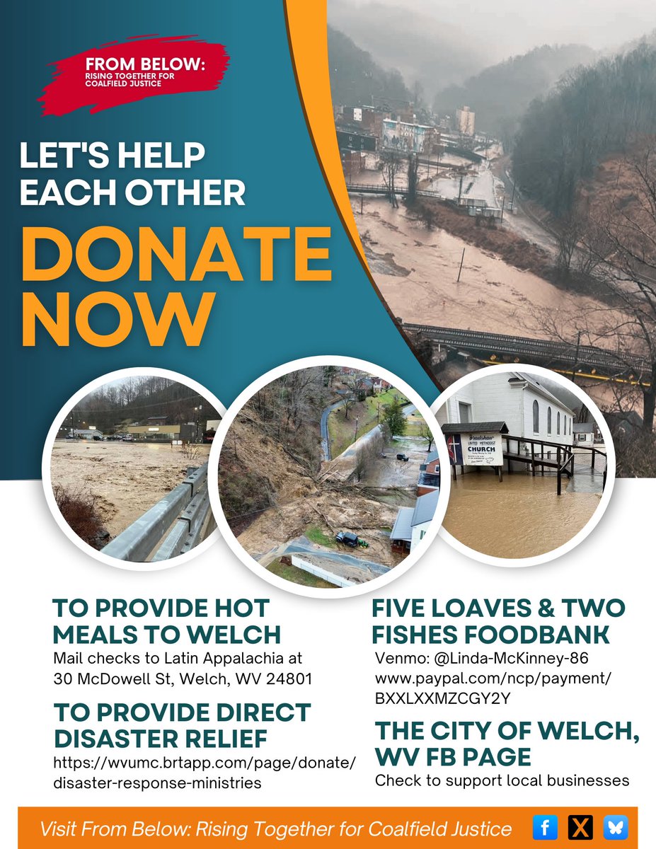 From Below: Rising Together For Coalfield Justice (@hollergospel) on Twitter photo <a href="/appodlachia/">Appodlachia</a> <a href="/Appalshop/">Appalshop</a> <a href="/BluejayRising/">Bluejay Rising</a> <a href="/ash_in_wv/">ash / אלעזר (he/they) 🏳️⚧️🇵🇸</a> <a href="/AvashiaNeema/">Neema Avashia</a> <a href="/CoalRiverMtn/">Coal River</a> <a href="/nestergirl2/">Lynn's Little Sister</a> <a href="/WVCAG/">WV Citizen Action</a> <a href="/WVCBP/">West Virginia Center on Budget and Policy</a> <a href="/wvdemocrats/">WV Democratic Party</a> <a href="/wvgazettemail/">Charleston Gazette-Mail</a> <a href="/newdeal4us/">ReImagine Appalachia</a> <a href="/AppVoices/">Appalachian Voices</a> <a href="/Appalachia100/">100 Days in Appalachia</a> <a href="/O_R_V_I/">Ohio River Valley Institute</a> <a href="/OurWVRivers/">West Virginia Rivers</a> <a href="/HindmanSchool/">Hindman Settlement</a> <a href="/appodlachia/">Appodlachia</a> <a href="/Appalshop/">Appalshop</a> <a href="/BluejayRising/">Bluejay Rising</a> <a href="/ash_in_wv/">ash / אלעזר (he/they) 🏳️⚧️🇵🇸</a> <a href="/AvashiaNeema/">Neema Avashia</a> <a href="/CoalRiverMtn/">Coal River</a> <a href="/nestergirl2/">Lynn's Little Sister</a> <a href="/WVCAG/">WV Citizen Action</a> <a href="/WVCBP/">West Virginia Center on Budget and Policy</a> <a href="/wvdemocrats/">WV Democratic Party</a> <a href="/wvgazettemail/">Charleston Gazette-Mail</a> <a href="/newdeal4us/">ReImagine Appalachia</a> <a href="/AppVoices/">Appalachian Voices</a> <a href="/Appalachia100/">100 Days in Appalachia</a> <a href="/O_R_V_I/">Ohio River Valley Institute</a> <a href="/OurWVRivers/">West Virginia Rivers</a> <a href="/HindmanSchool/">Hindman Settlement</a>