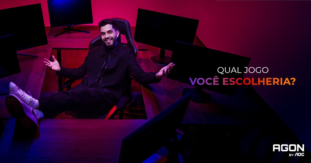 Em um mundo hipotético, ganhar do @BrunoPlayHard te garante qualquer monitor Agon By AOC...​
​
Comenta aí...​
​
#AGONbyAOC #Games #Game #fy #fyp #explorer