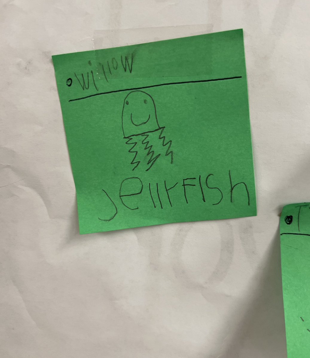 Letter J has been the forgotten letter in our class. My student’s illustrations and handwriting are fabulous! They make so proud 🥹 
#RISDprek @PrairieCreekEl1