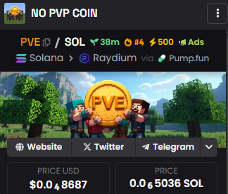 No PvP Coin $PVE tweet media