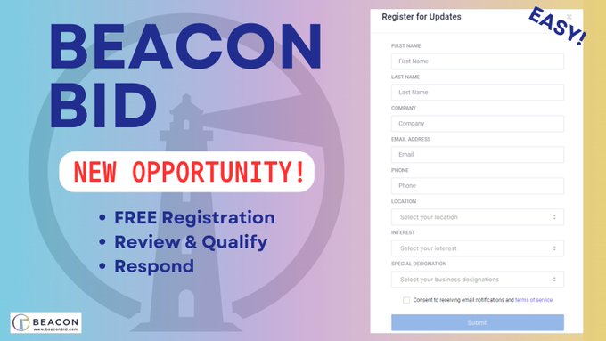 BeaconBid's tweet image. 🔴 Request for Quote
📍Ocean County Health Department, NJ
📢 Request for Quotations for Environmental Laboratory Analysis Testing
📅 Due Date: 3/7/25, 11AM EST
Details: beaconbid.com/solicitations/…
#EnvironmentalTesting #LabAnalysis #BeaconBid