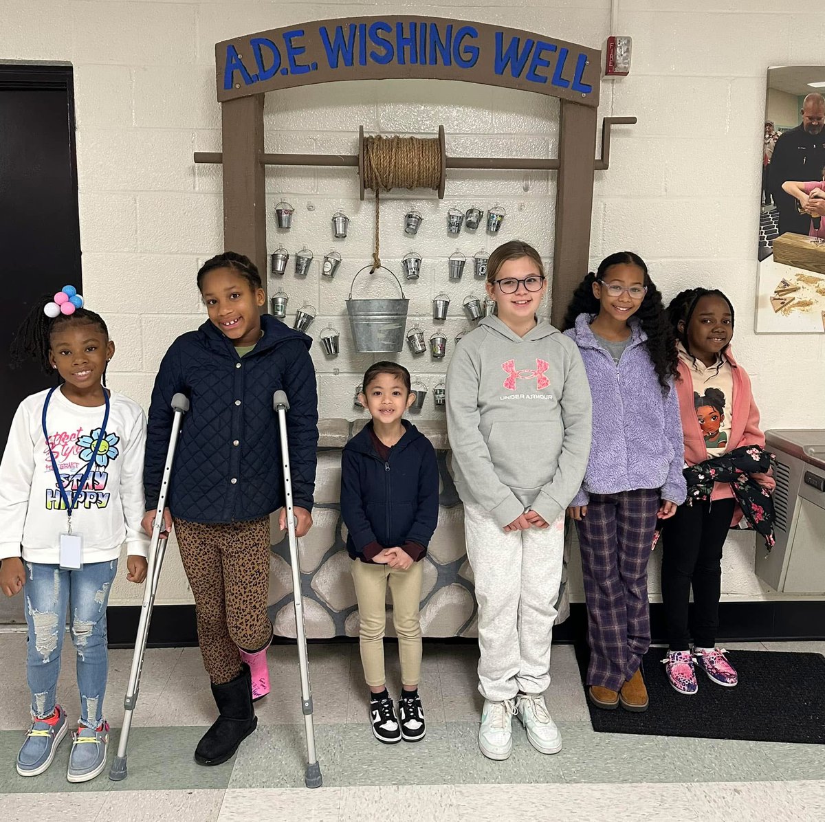 Congratulations to these awesome Busy Bees! They won the Black History Month Art and Essay Contest sponsored by the Sumter Police Department. They will get to go on a field trip next week to Chuck E. Cheese. #allinforssd #allinthehive #allinyourface