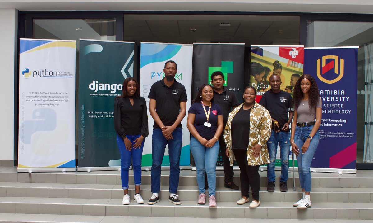 PyConNA's tweet image. Django Day at PyCon Namibia is brought to you by @GreenESnam (Green Enterprise Solutions (Pty) Ltd) , also known as Green, was founded in 2010.

They will never disappoint you. Please reach out to Green for your project here: green.com.na