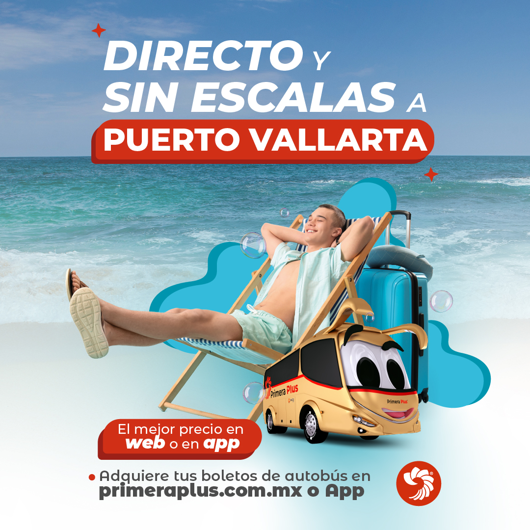 Primera_Plus's tweet photo. ¿Quién puede resistirse a los encantos de #PuertoVallarta? En #PrimeraPlus, te garantizamos un viaje cómodo, seguro y de primera clase. Descubre nuestros exclusivos beneficios en la App o en nuestra página web https://t.co/g6ZWIGQ5tU.
#ConectaGFA #ListosParaMoverTuMundo https://t.co/f73ePaMcFt