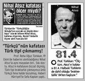 TR'nin en kral Türkçüsü TÜRK çıkmadı, sen nasıl 16.2 turkic çıkabiliyorsun?

Bu sonuç düzmece uydurma, klasik bir Windows paint çalışması..