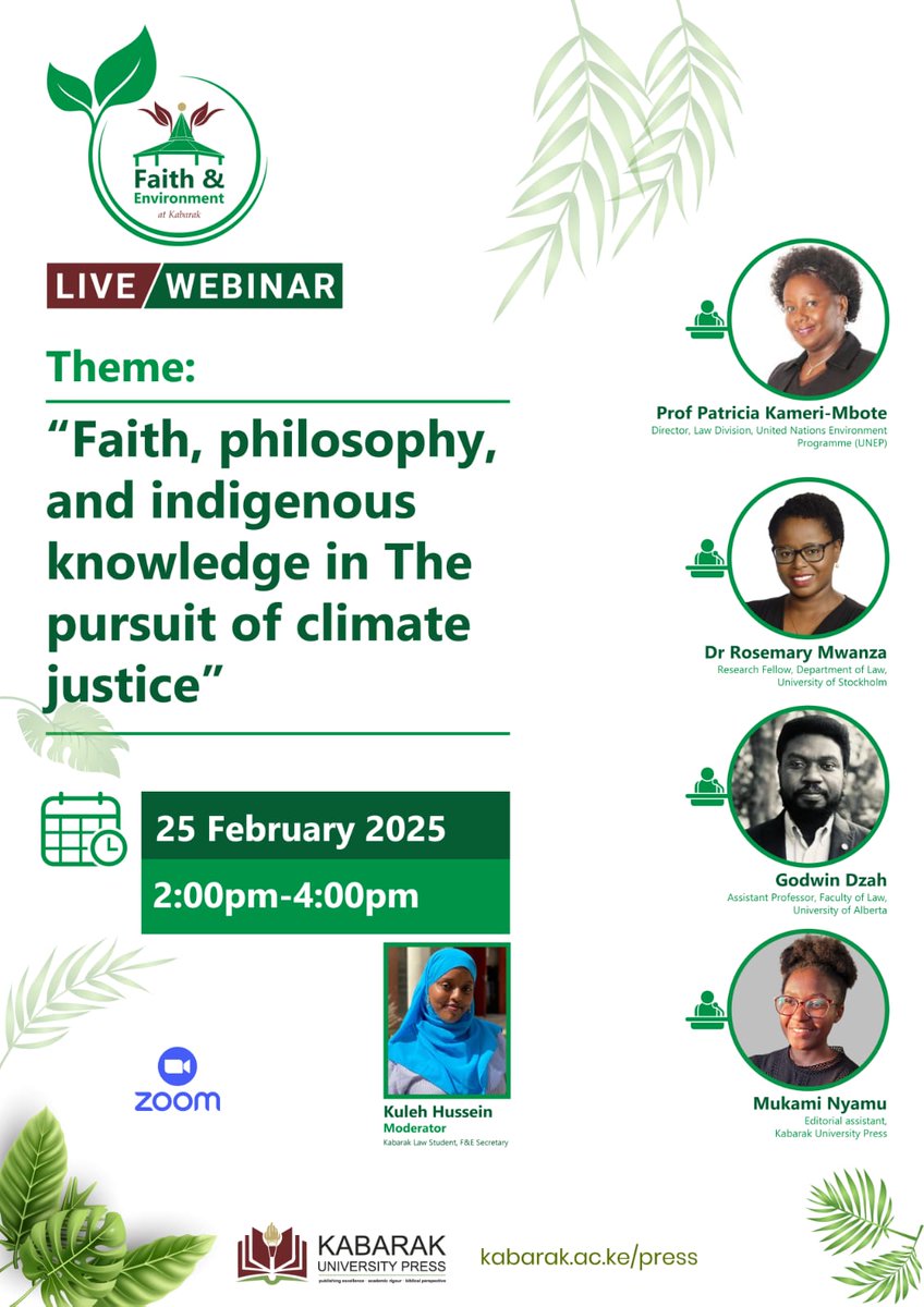 Kabarak University Press tweet media