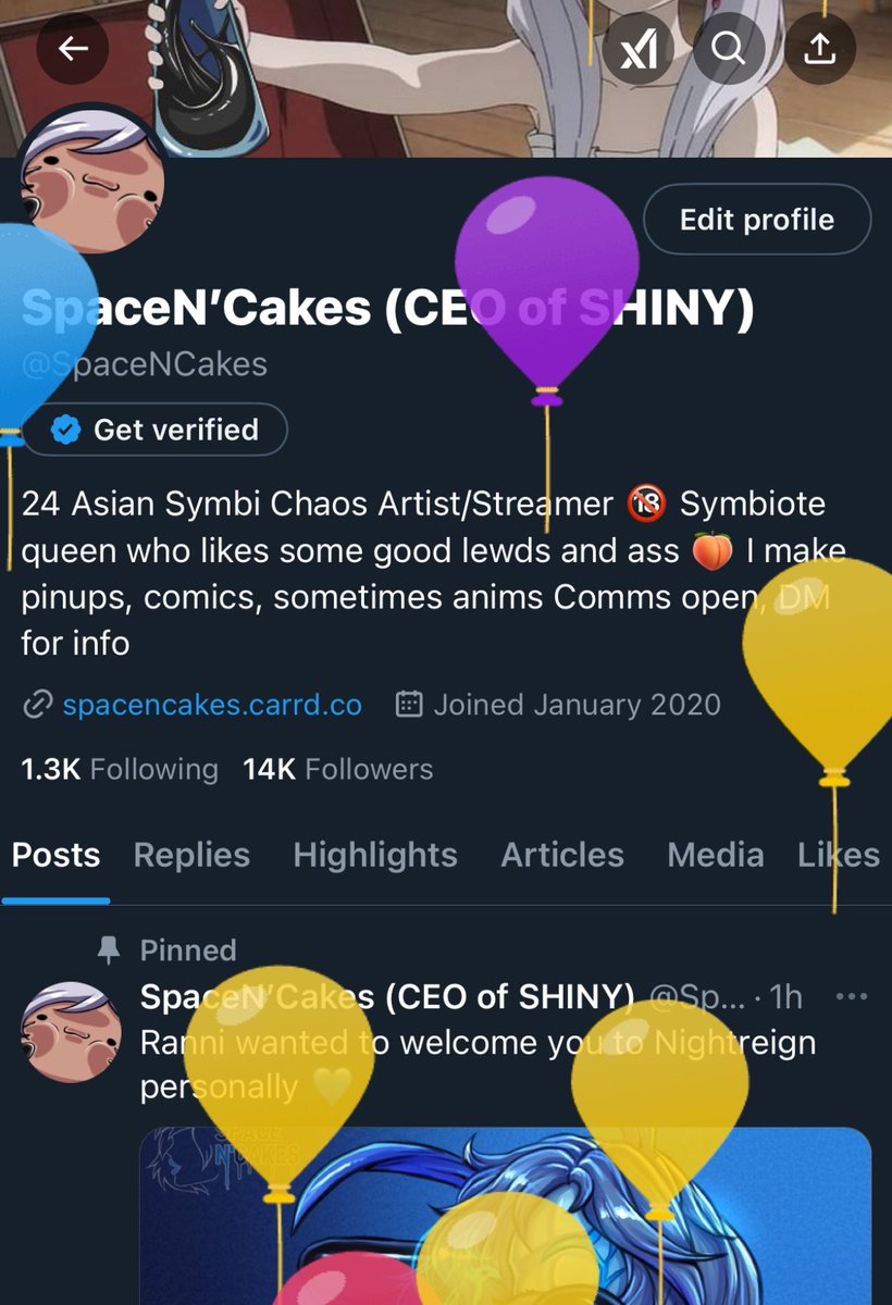 SpaceN’Cakes (CEO of SHINY) tweet media