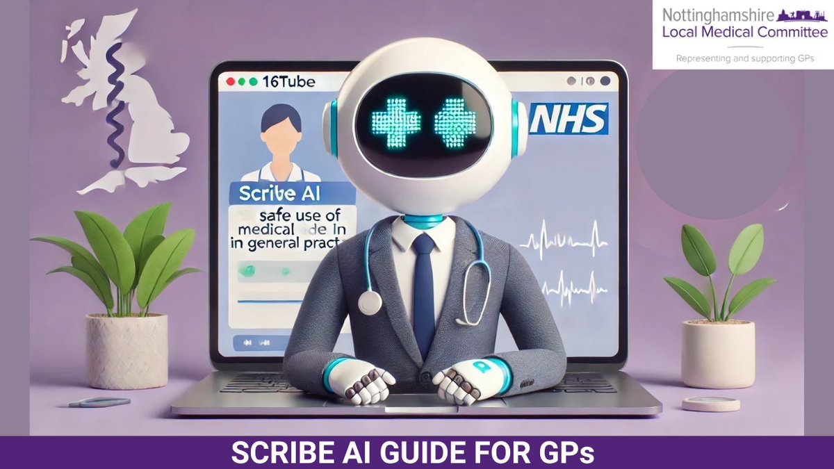 Digital and Tech GP (@drgandalf52) on Twitter photo Do you want a Scribe AI guide for General Practice?
Supported by the <a href="/NottsLMC/">Nottinghamshire LMC</a> check out this guide for all the eGPlearners and #TeamGP
Out tomorrow: youtu.be/3PxVGTVAeFQ Do you want a Scribe AI guide for General Practice?
Supported by the <a href="/NottsLMC/">Nottinghamshire LMC</a> check out this guide for all the eGPlearners and #TeamGP
Out tomorrow: youtu.be/3PxVGTVAeFQ