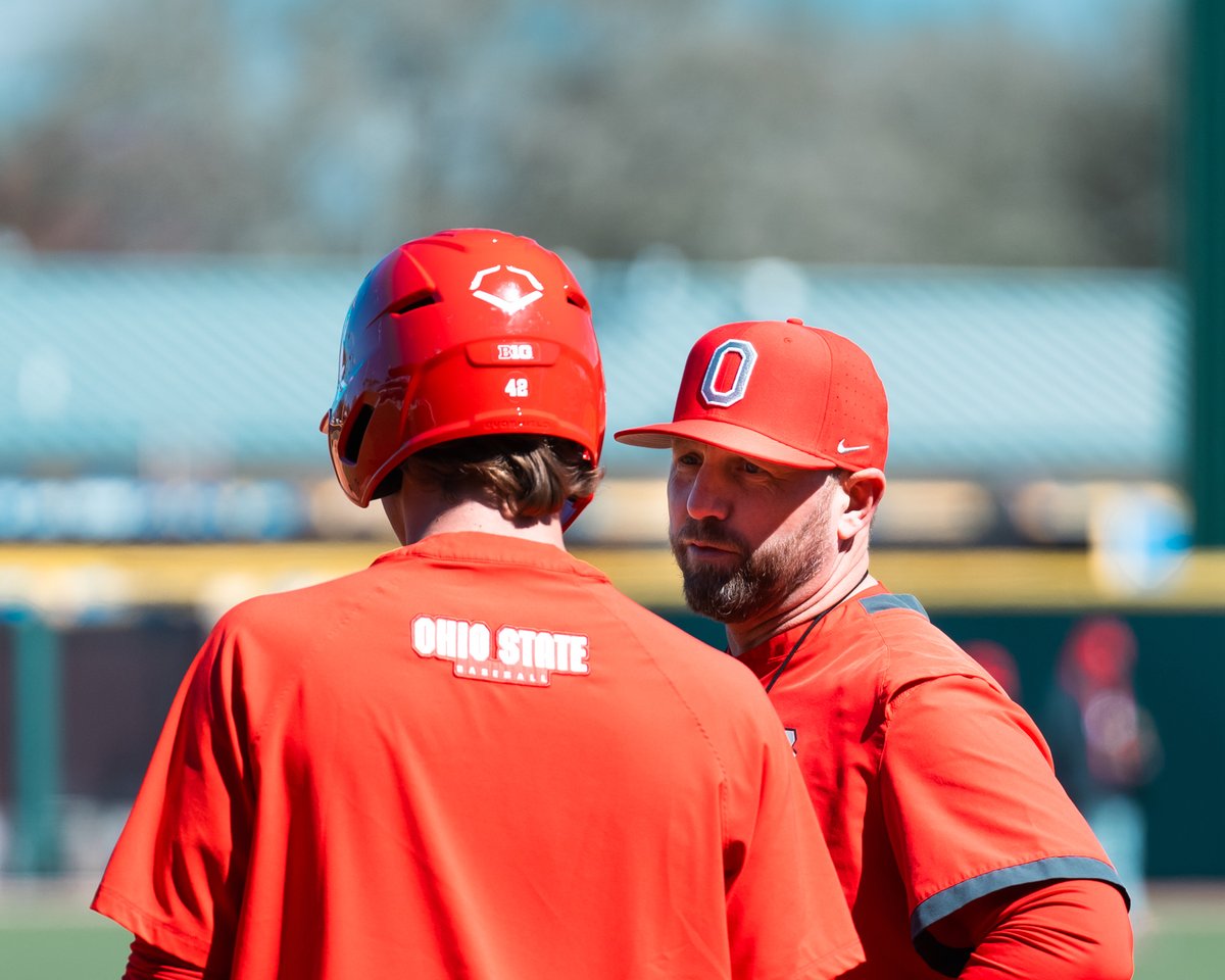 Ohio State Baseball (@ohiostatebase) on Twitter photo Getting some pregame work in โ๏ธ
#GoBucks Getting some pregame work in โ๏ธ
#GoBucks