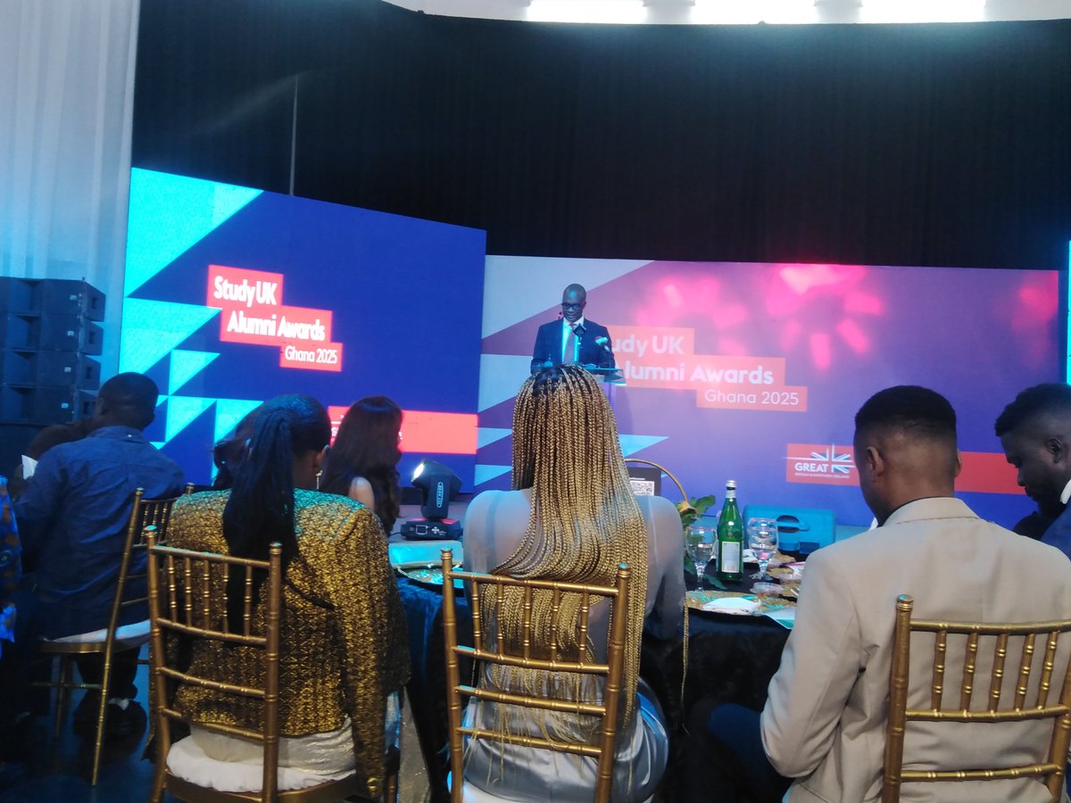 Happy to join the #StudyUKAlumniAwards Ghana 2025. 

Here to support our very own Executive Director,  <a href="/MiraculeDG/">🇬🇭Miracule🇬🇧</a>.