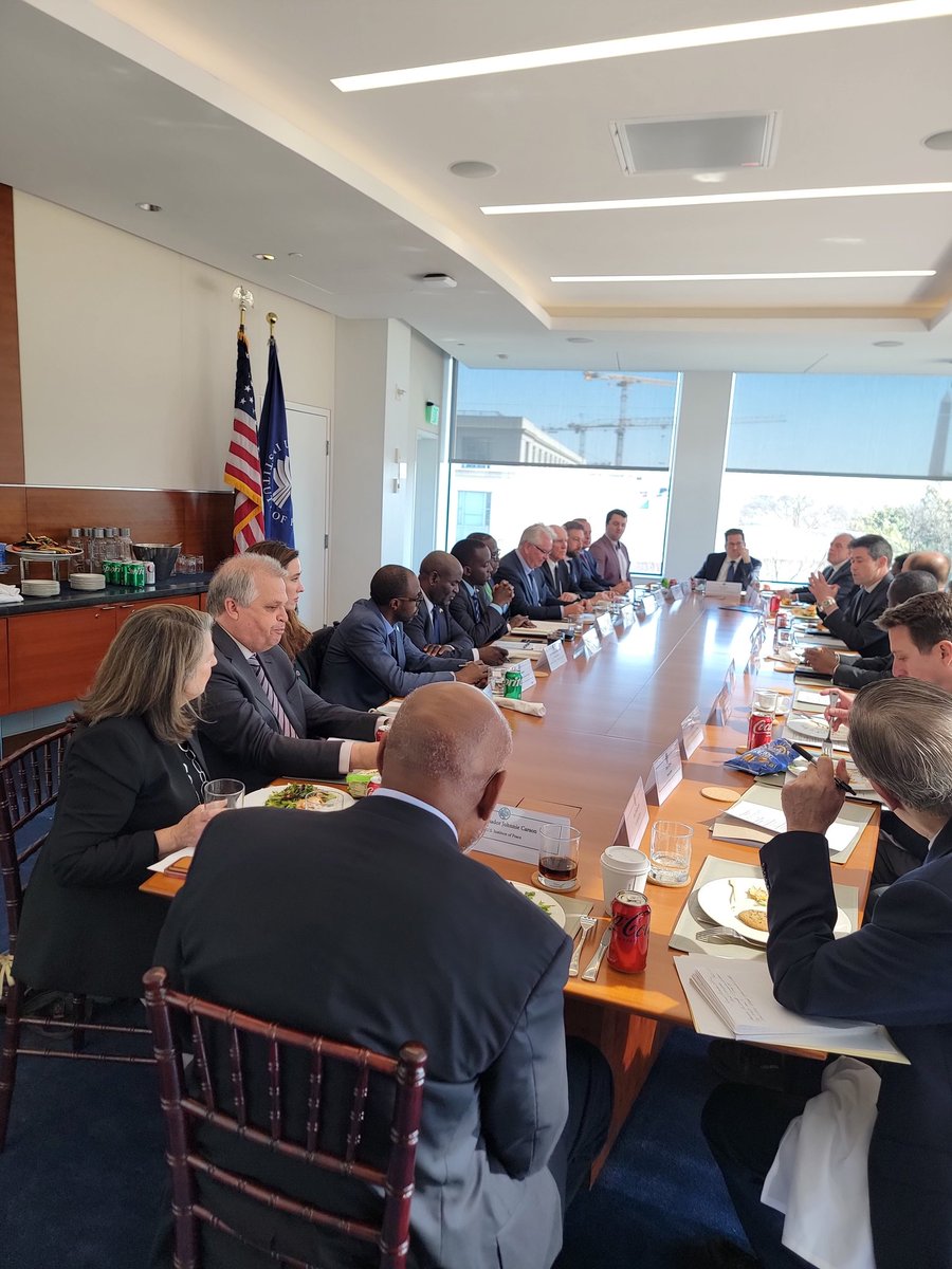 Burundi Embassy in USA (@burundiembusa) on Twitter photo Part 2 of day 2 of U.S. Critical Minerals Roadshow: Think Tank Roundtable organized by Concerto-Hunter & Co. at the U.S. Institute of Peace <a href="/USIP/">U.S. Institute of Peace</a>. <a href="/BoscoBarege1/">Bosco Barege</a> and the Burundi delegation <a href="/ndikalain/">ndikumana alain</a>, <a href="/OBM_office/">Office Burundais des Mines et Carriรจres ( OBM)</a> engaged with key industry leaders, including <a href="/MidasMinerals/">Midas Minerals</a>, Part 2 of day 2 of U.S. Critical Minerals Roadshow: Think Tank Roundtable organized by Concerto-Hunter & Co. at the U.S. Institute of Peace <a href="/USIP/">U.S. Institute of Peace</a>. <a href="/BoscoBarege1/">Bosco Barege</a> and the Burundi delegation <a href="/ndikalain/">ndikumana alain</a>, <a href="/OBM_office/">Office Burundais des Mines et Carriรจres ( OBM)</a> engaged with key industry leaders, including <a href="/MidasMinerals/">Midas Minerals</a>,