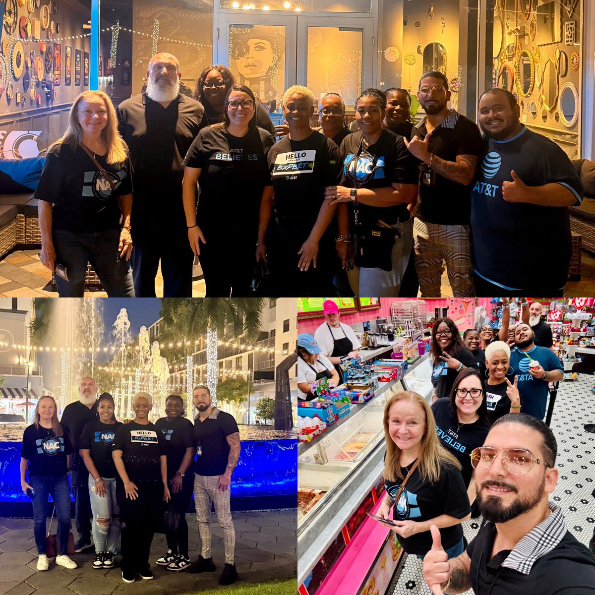Yansel Chucla (@ychucla) on Twitter photo Our director’s visit was a highlight for our Miami 11 office. We had an amazing team outing with Laniki, who took the time to have fun and connect with our team."
<a href="/lcsmith0925/">Laniki Smith</a>
<a href="/Backoffice4335/">Connected Community Support Staff</a>
<a href="/LifeAtATT/">Life at AT&T</a> Our director’s visit was a highlight for our Miami 11 office. We had an amazing team outing with Laniki, who took the time to have fun and connect with our team."
<a href="/lcsmith0925/">Laniki Smith</a>
<a href="/Backoffice4335/">Connected Community Support Staff</a>
<a href="/LifeAtATT/">Life at AT&T</a>