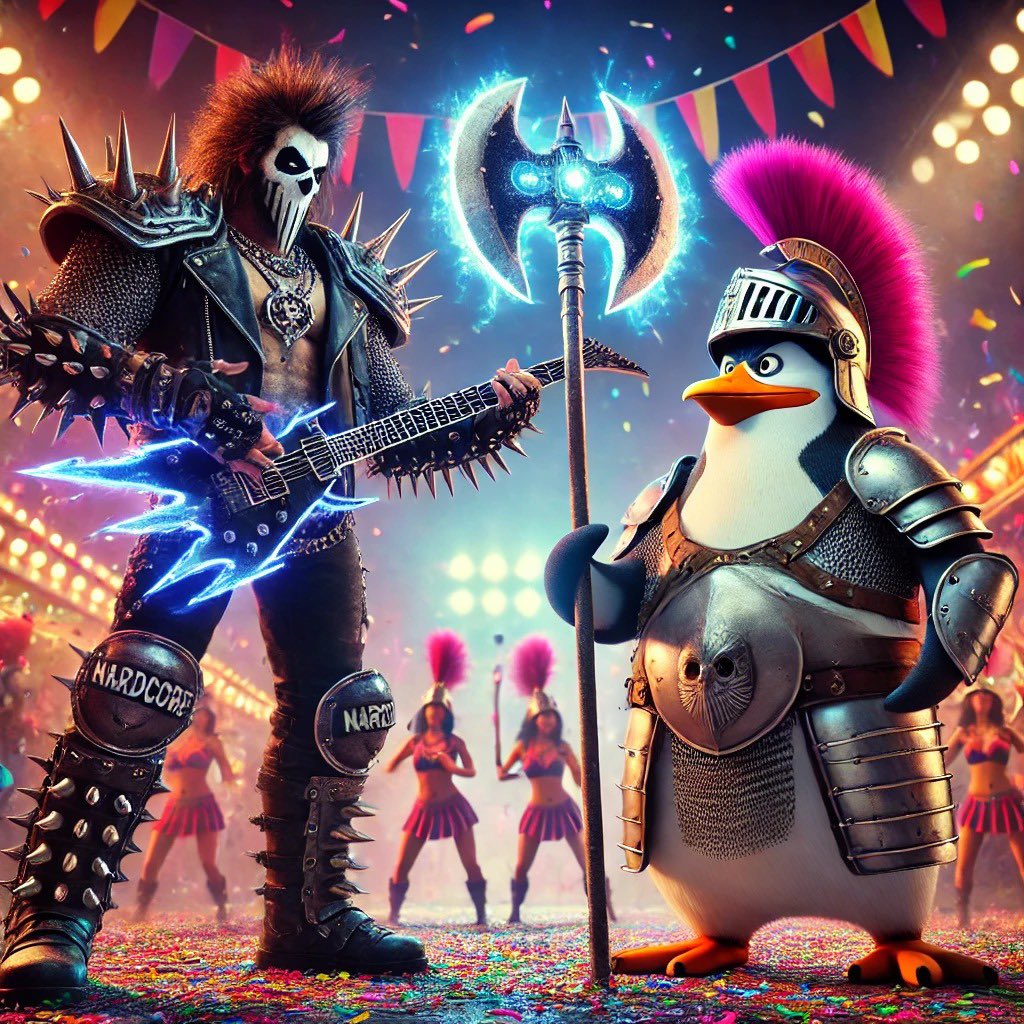 dirmaoURSO's tweet photo. LDU: Pudão da Bola Preta 

Hoje é tudo ou nada! Rock N Sports Hard e Pinguim Blindado se enfrentam em uma melhor de três que promete muita emoção! ⚔️🐧🎸

A disputa começa às 19:30, com narração do @kaxangabr 📢🔥

Vem pra caverna e assista ao vivo em 👉 https://t.co/yRzdd36i7W https://t.co/010VpaVItv