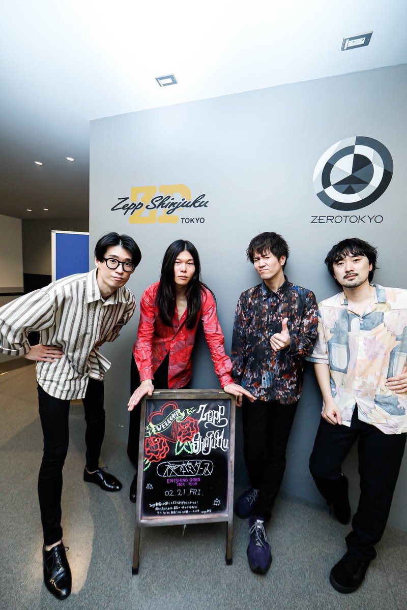 夜の本気ダンス 「ENISHING GOES」TOUR ______ 2025.02.21 Zepp