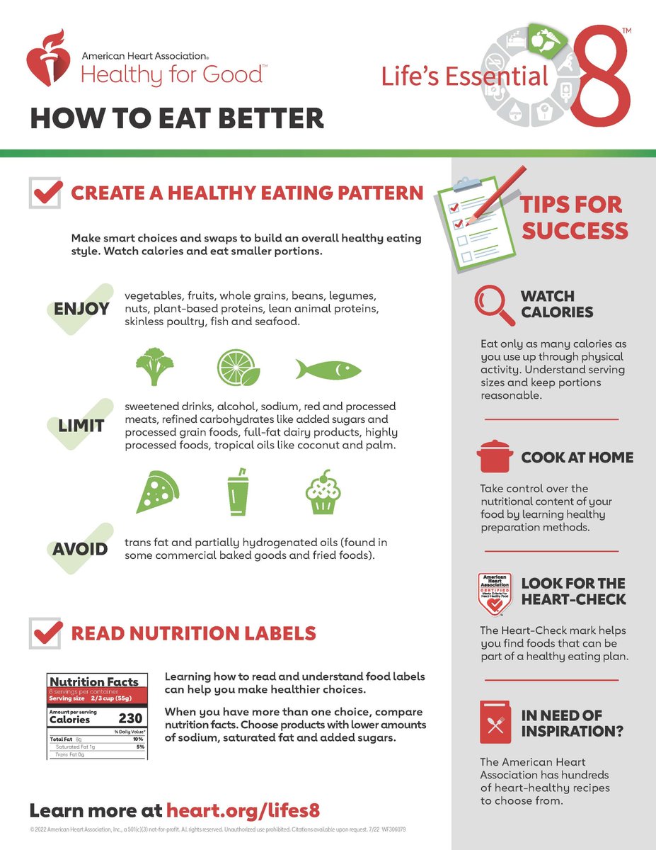 February is American Heart Health Month! Check out this list of great tips on "how to eat better" coming from <a href="/GADC_Chicago/">GADC Auburn Gresham</a> organization's very own Health &amp; Wellness Pillar Leader! #AGHealthyLifeStyleHub