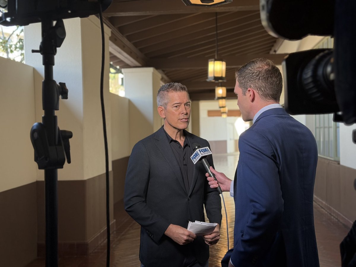 Grady_Trimble's tweet image. Spoke exclusively with Transportation Secretary Sean Duffy about a wide range of topics, from aviation safety to California high-speed rail to NYC congestion pricing. Watch the full interview here: video.foxbusiness.com/v/6369153877112