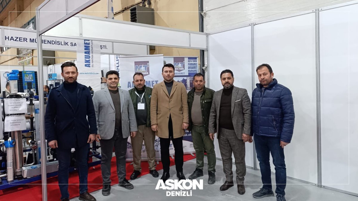 AskonDenizli20's tweet photo. Şube Başkanımız Uğur Küçük ve yönetim kurulu üyelerimiz Tarım Fuarı’nda bulunan Mehmet Tuna/Metu Teknik Su Arıtma Sistemleri standını ziyaret etti.

@orhanaydintr 
@ugrkucuk 

#Askon
#AskonDenizli
#millikalkınmanıngüçlüadı https://t.co/sWWDuZDeFq