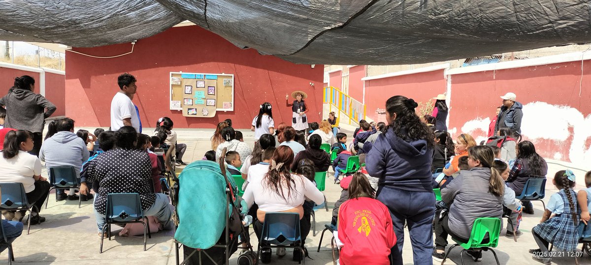 AnaLiliaJimnez4's tweet image. #MaratonesPorLaLectura #Sepmx 
@SEP_mx 
@sepmx
@conalsep 
J.N. Laura Méndez de Cuenca. C.C.T.15EJN3824D. Zona J212 de Educación Preescolar. Municipio de Chimalhuacán. Subdirección Regional Texcoco Participa en el "Maratón de La Lengua Materna'