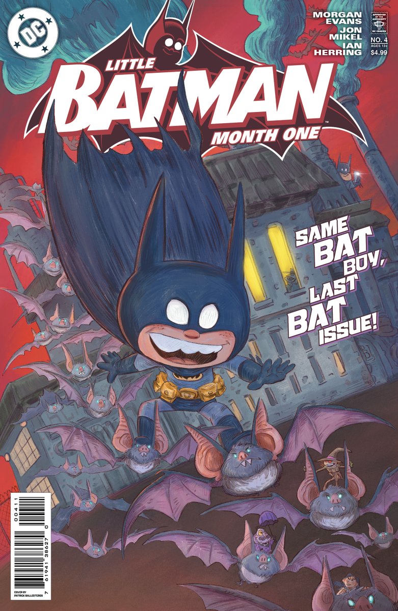 BuzzComics's tweet photo. Preview de Little Batman: Month One #4 (of 4) par Morgan Evans, Jon Mikel et Ian Herring chez @DCOfficial / @TheDCNation #DCComics #LittleBatman #Batman https://t.co/PuGjeyCaY0 https://t.co/3d5jsJ1bZh