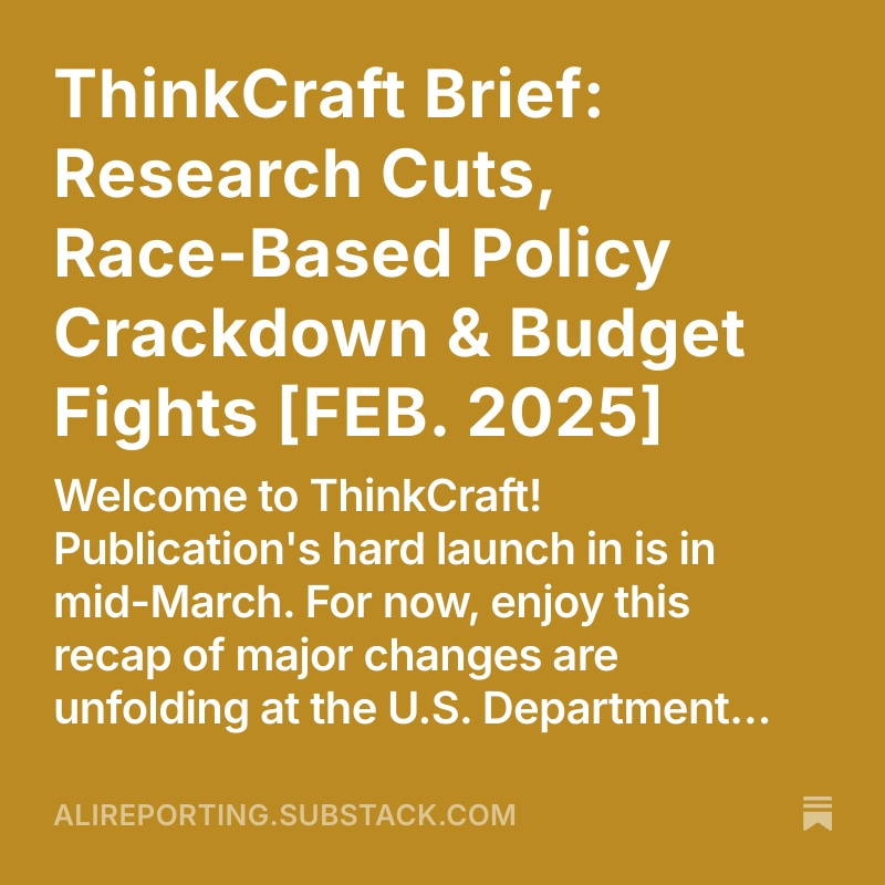 AliReporting's tweet photo. My multimedia newsletter &amp; podcast launches mid-March. Excited to combine education research, policy analysis, &amp; news with guests' expertise.

For now, here's a recap of some seismic shifts in policy coming from Dept. of ED + pics of the podcast studio:

https://t.co/HHZwRcuBoX https://t.co/NKPMWwW5eJ