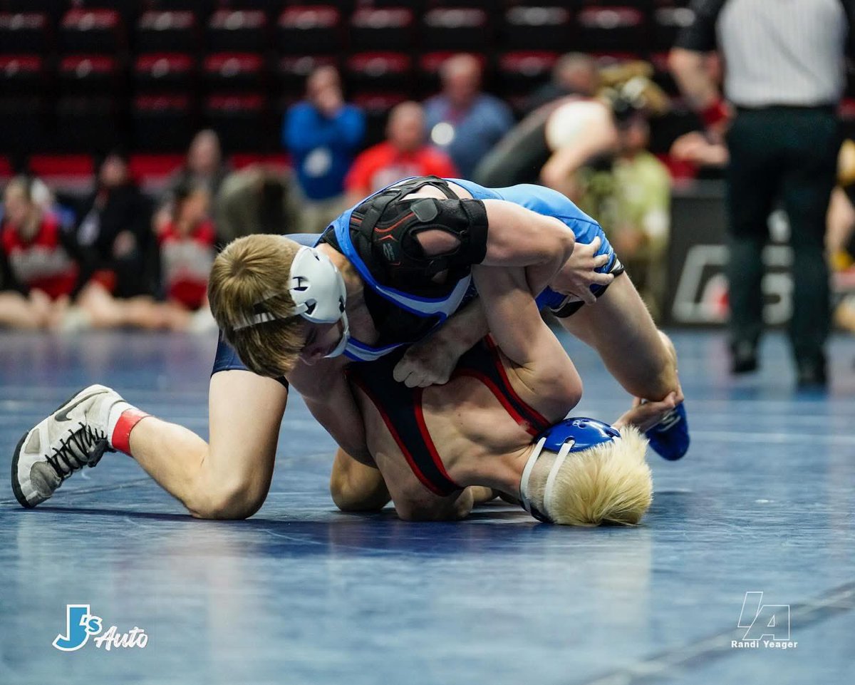 State Wrestling Day 3!
3 in the Blood Round
Ryan Fletcher
Dane DeVault 
Hayden Huen