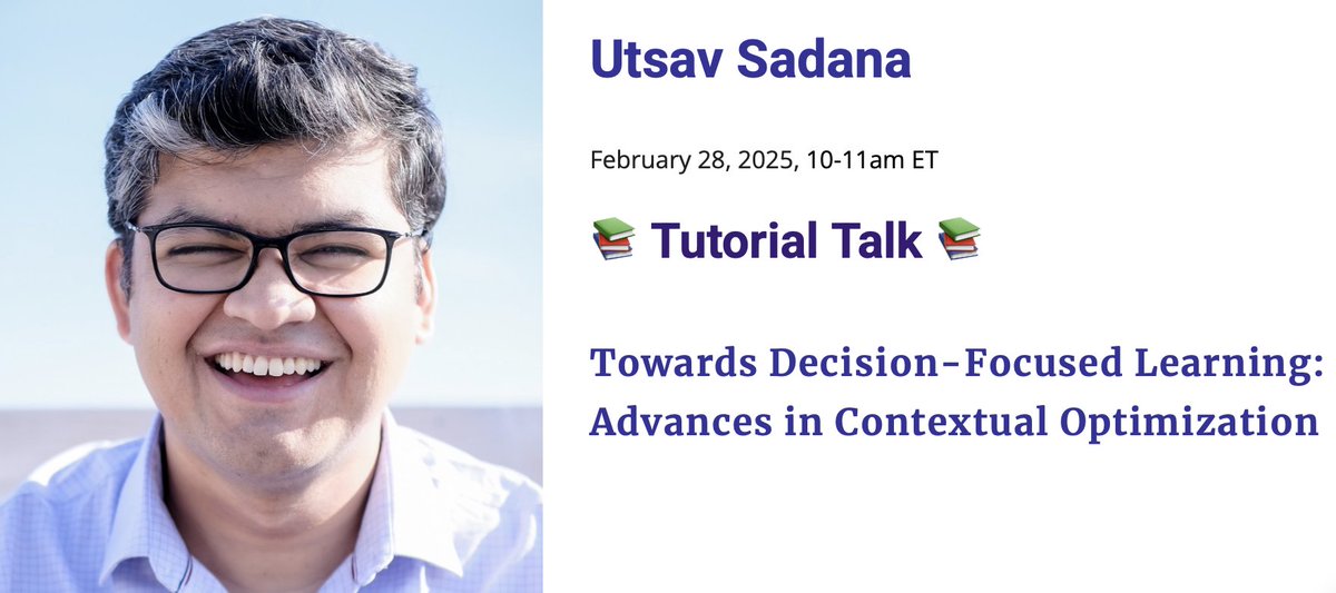 We are looking forward to this semester's SPS tutorial by Utsav Sadana next week!