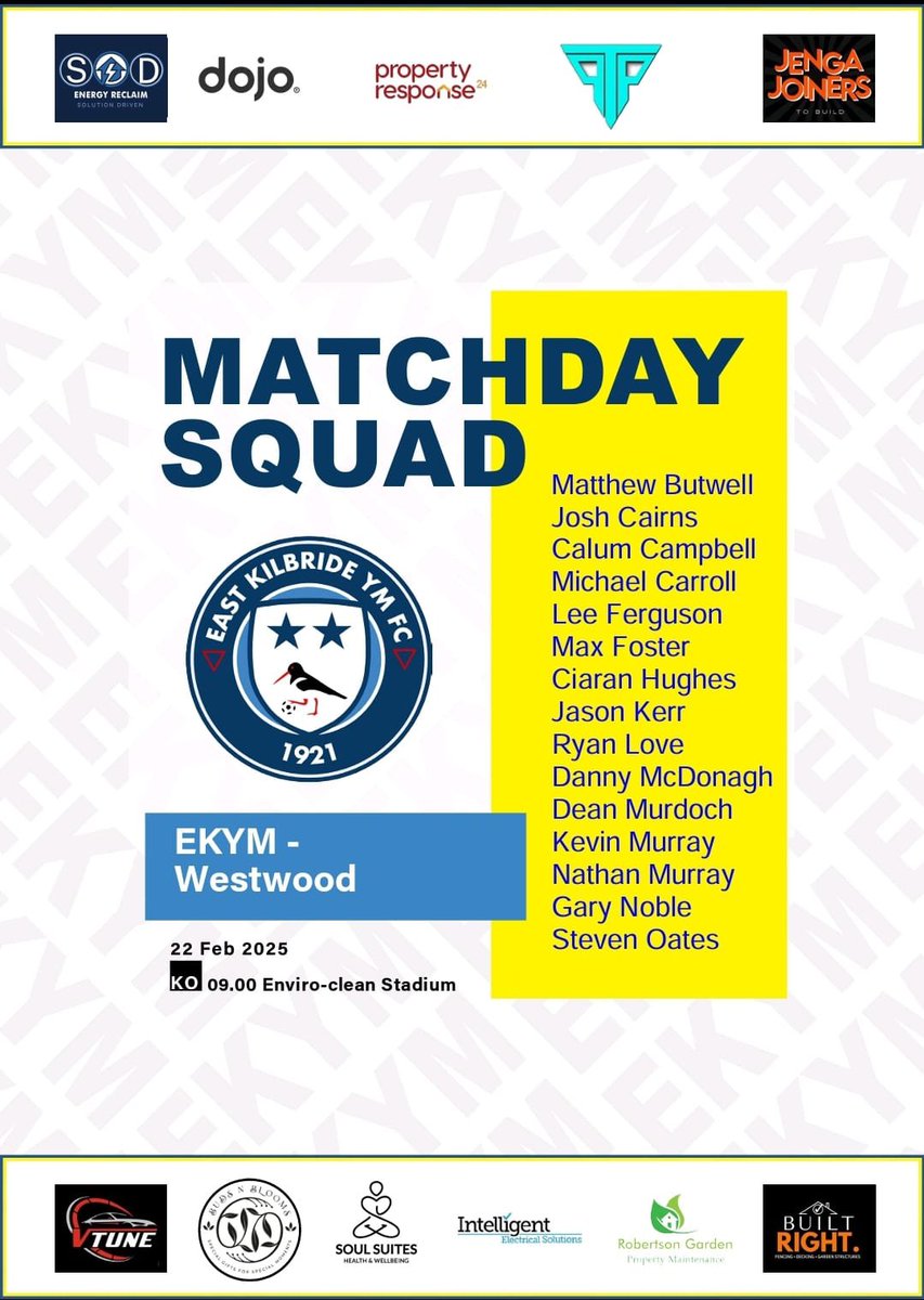 Big game tomorrow for us, we need to get back to winning ways! Big performance required