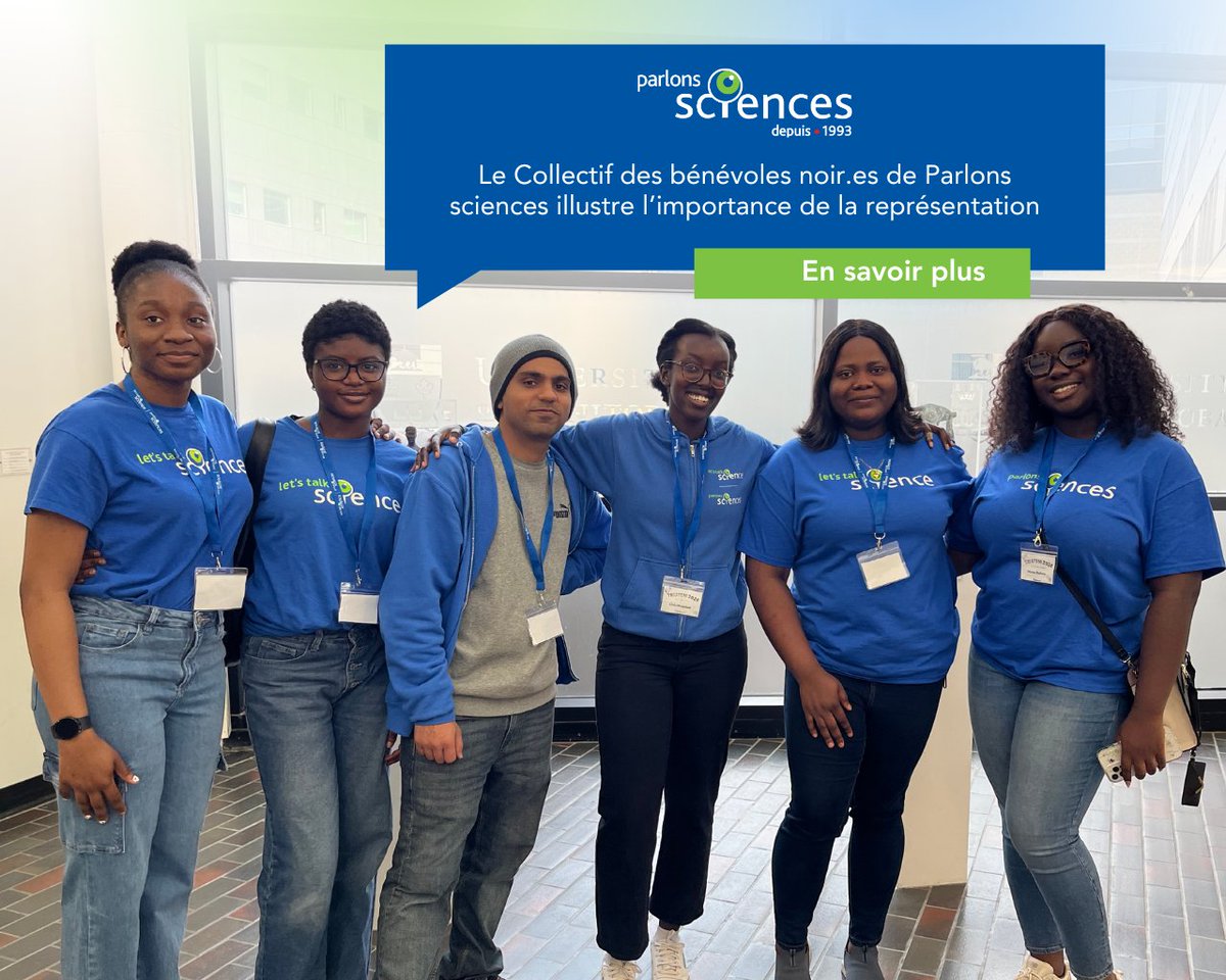 Le Collectif des bénévoles noir.e.s fait tomber les obstacles et donne à la prochaine génération les moyens de se projeter dans les STIM grâce au mentorat, à des expériences pratiques et au réseautage avec des professionnel.le.s noir.e.s. bit.ly/43aNIMr
