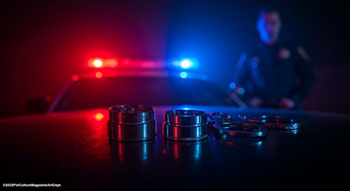 PotCultureMag's tweet image. #DumbLaws: In Oklahoma, owning a grinder with a kief screen could be seen as felony hash manufacturing. Your basic tool just became a big no-no. 🔍🚫 #PotCultureMagazine #Overregulation #Cannabis #Oklahoma #WeedLaws #CannabisCulture #Grinder #CannabisCommunity #KiefScreen #Weed