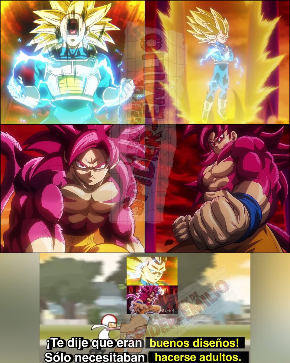 Ñeee ñeee es que son niños.

Toriyama una semana despues: