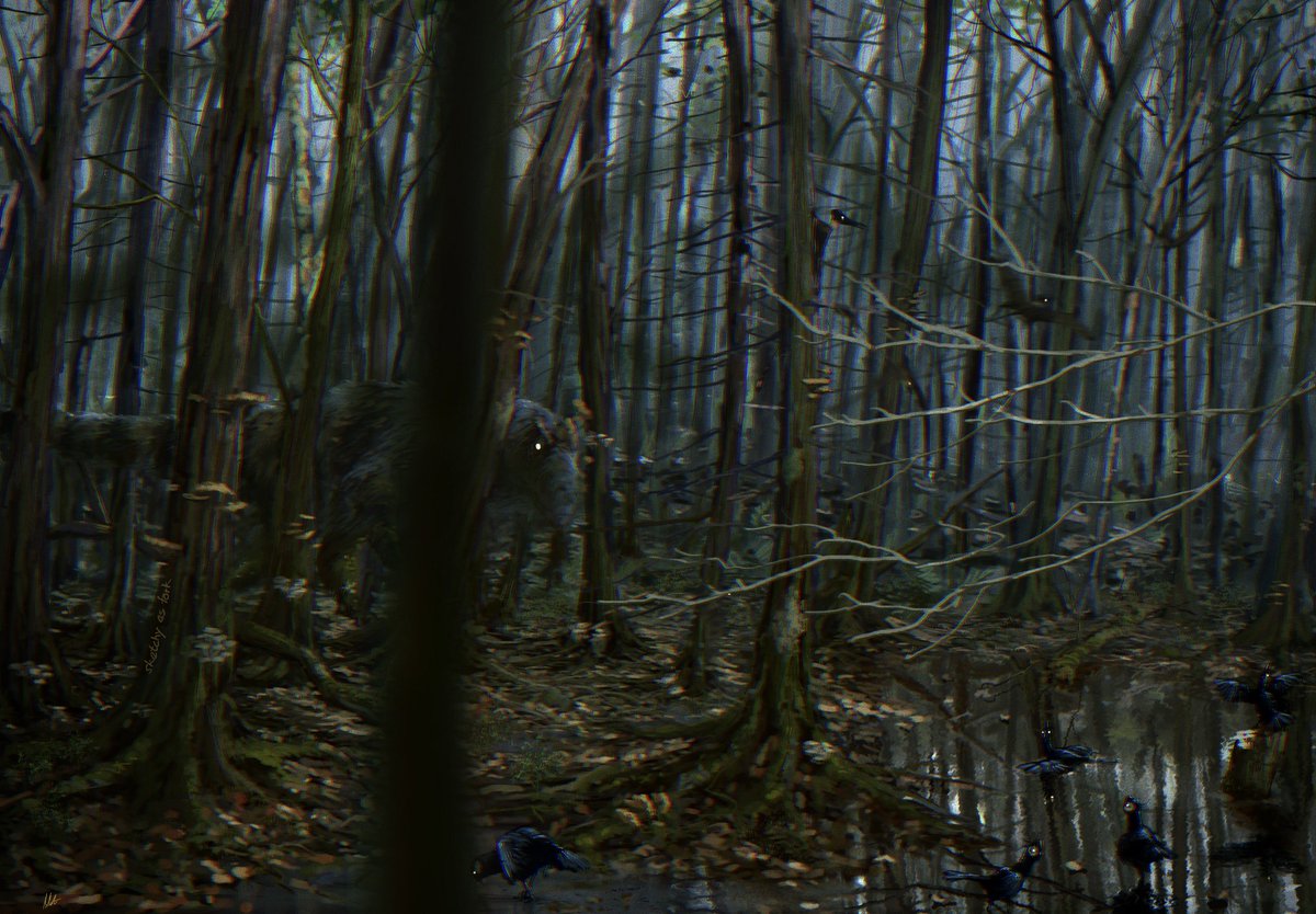 I heard the trees rustle and it made me religious