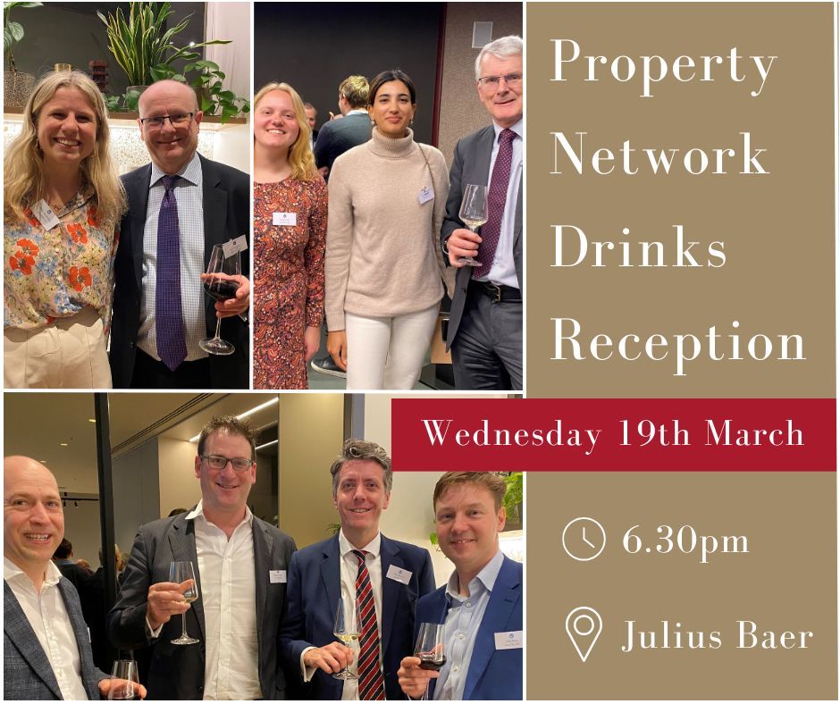 📆 UPCOMING EVENT: Property Network Drinks Reception 📆 

Book your tickets now ➡️ buff.ly/41rj0O2