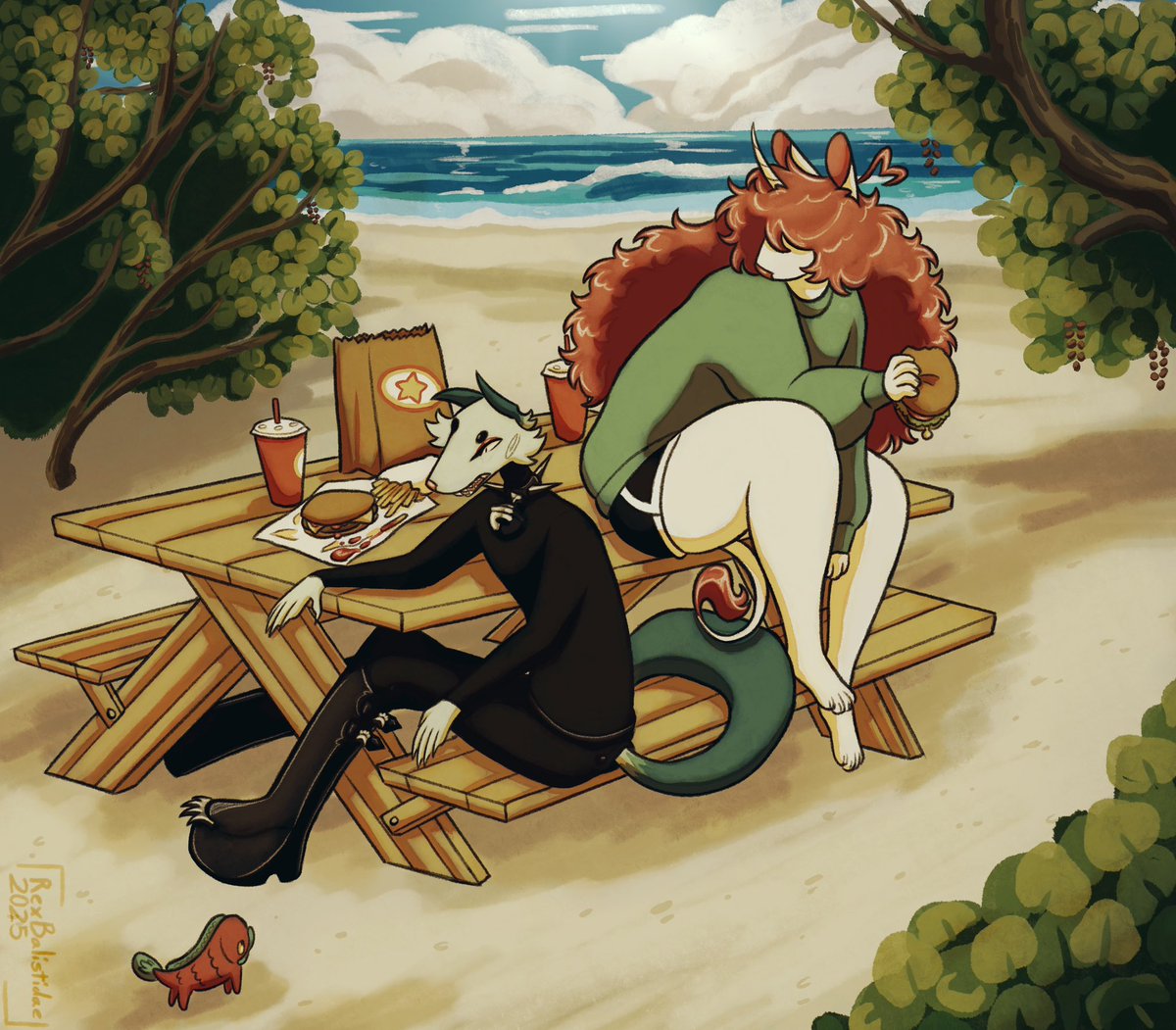 RexBalistidae's tweet image. Shoo