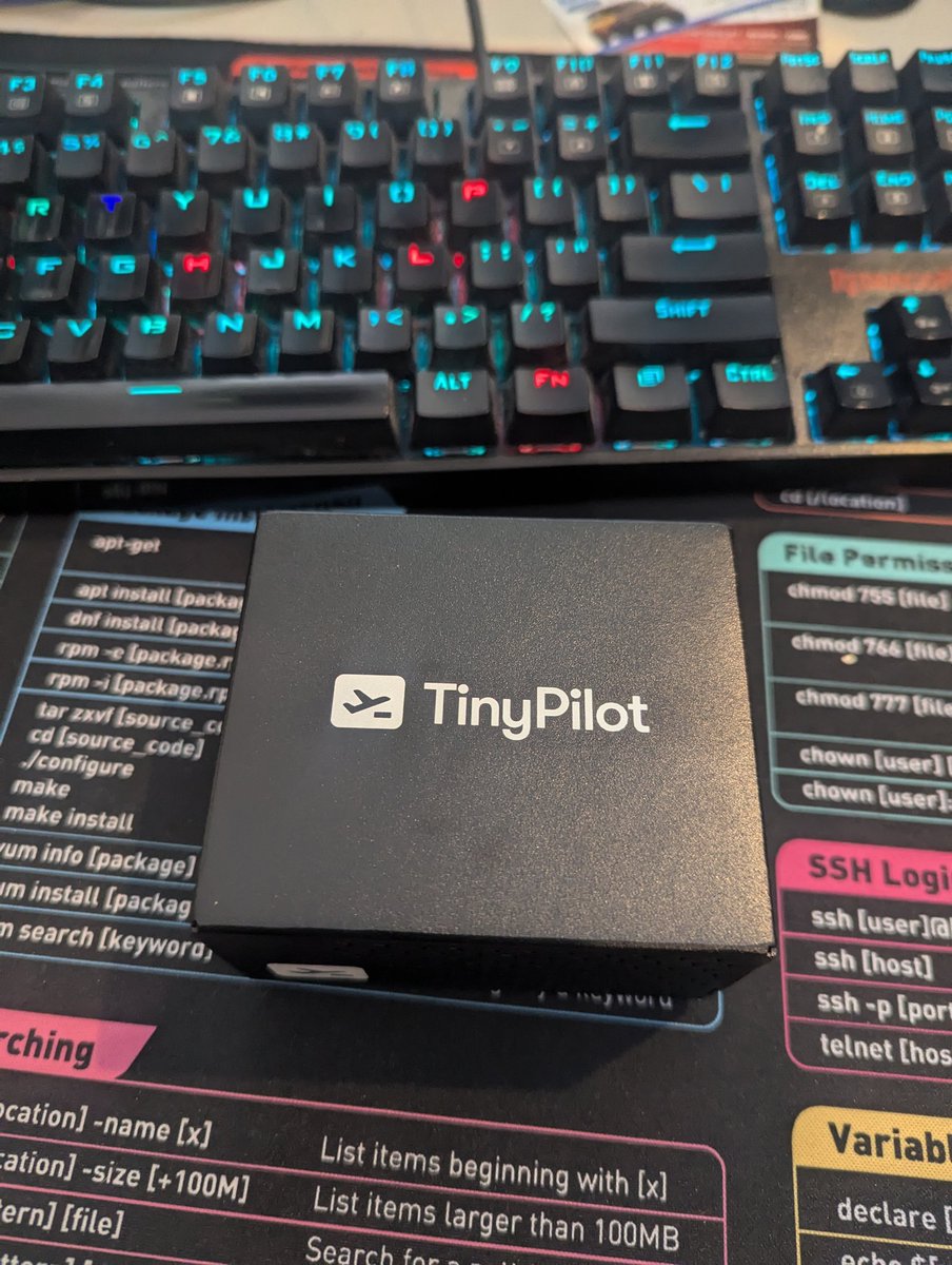 Stephen63987716's tweet image. New toy #tinypilot