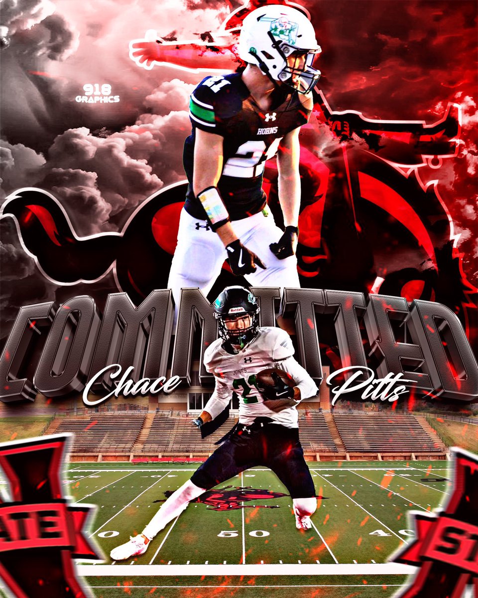 Chace Pitts (@chace_pitts) on Twitter photo I would like to thank God, and everyone that has supported me along the way. I am officially committing for football and track at Northwestern Oklahoma State University!
<a href="/Coach_J_Medrano/">Jason Medrano</a>
<a href="/nwosufootball/">Ranger Football</a>
<a href="/teddorrell1/">ted dorrell</a> <a href="/CoachWitt79/">Coach Witt</a>
<a href="/KananHansen/">Kanan Hansen</a> <a href="/JonesLonghornFB/">Jones Longhorn Football</a> <a href="/Coach_CWright/">Chris Wright M.Ed</a> I would like to thank God, and everyone that has supported me along the way. I am officially committing for football and track at Northwestern Oklahoma State University!
<a href="/Coach_J_Medrano/">Jason Medrano</a>
<a href="/nwosufootball/">Ranger Football</a>
<a href="/teddorrell1/">ted dorrell</a> <a href="/CoachWitt79/">Coach Witt</a>
<a href="/KananHansen/">Kanan Hansen</a> <a href="/JonesLonghornFB/">Jones Longhorn Football</a> <a href="/Coach_CWright/">Chris Wright M.Ed</a>
