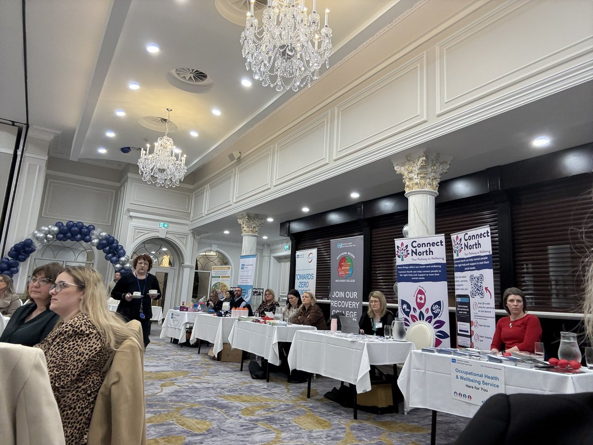 #mhnursesday#teamnorth.  What an amazing day of celebrating the mental health profession in NHSCT.
<a href="/SuzannePullins/">Suzanne Pullins</a> <a href="/PetraCorr/">Petra Corr</a> <a href="/richbaksRotchie/">Richard Bakasa</a> <a href="/JacquiArmstro10/">Jacqui Armstrong</a> <a href="/rita_rdevlin29/">Rita Devlin</a>