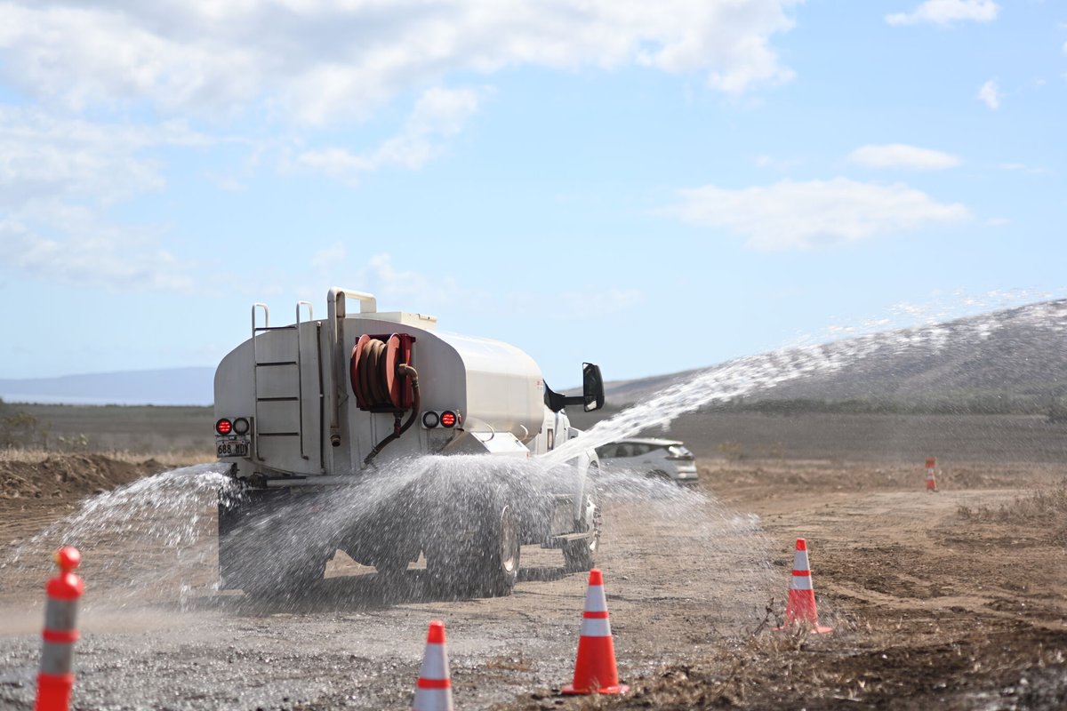 Did you know? Water trucks are essential on heavy-civil construction sites! They control dust, compact soil, and keep job sites safe and efficient. 

Whether prepping a foundation or improving air quality, they help get the job done right. 🚧  #HeavyCivil #GoodfellowBros